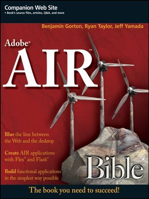 cover image of Adobe AIR Bible